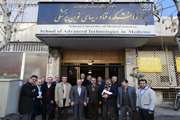 جلسه هیئت رئیسه دانشگاه در دانشکده فناوری های نوین 