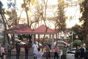 ورزش صبحگاهی به مناسبت هفته بسیج ملی آموزش همگانی تغذیه در بیمارستان بهرامی