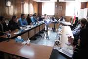 جلسه شورای مرکزی کانون بسیج بیمارستان پوست رازی