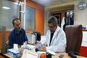گزارش تصویری عملکرد اتاق معاینه ستاد مرکزی دانشگاه