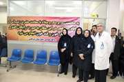 برپایی ایستگاه سلامت دردرمانگاه شهید داستانی بیمارستان شریعتی