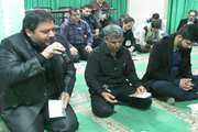مراسم سوگواری و عزاداری دخت گرامی پیامبر اسلام حضرت زهرا سلام الله علیها در مرکزآموزشی درمانی ضیائیان  