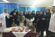 بازدید نوروزی دکتر معینی رییس  بیمارستان جامع بانوان آرش همزمان با سال نو