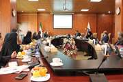 نشست ارائه گزارش عملکرد چهارساله دانشگاه در اعتباربخشی به ارزیابان موسسه بین المللی ASIC