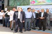 مراسم کلنگ زنی ...