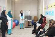 برگزاری کلاس آموزش به مناسبت هفته سلامت زنان در بیمارستان شریعتی