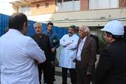 بازدید دکتر بیگلر، معاون توسعه دانشگاه از پروژه ساخت کلینیک ویژه مرکز طبی کودکان 