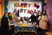 برگزاری جشن تولد بیماران بستری در مرکز طبی کودکان