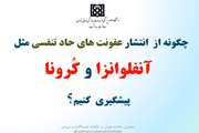 کلیپ جلوگیری از انتشار عفونت های حاد تنفسی مثل آنفولانزا و کرونا