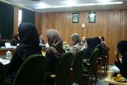 اولین جلسه مشترک کارگروه نو آوری دانشکده بهداشت  