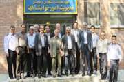 مراسم بازنشستگی سه نفر از کارکنان انتظامات امور خوابگاه ها در مجتمع کوی دانشگاه برگزار شد