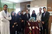 بازدید دکتر پورمند از اورژانس بیمارستان سینا در اولین روز سال جدید