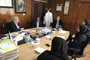 نشست هیئت رئیسه بیمارستان سینا برگزار شد