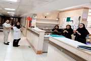 اجرای طرح پخش پیام بهداشتی در مرکز آموزشی درمانی ضیائیان