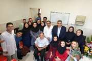 جشن بازنشستگی پرستار بخش ارولوژی مجتمع بیمارستانی امام خمینی (ره) برگزار شد