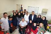 جشن بازنشستگی پرستار بخش ارولوژی مجتمع بیمارستانی امام خمینی (ره)