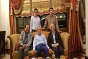دیدار رئیس بیمارستان فارابی با دکتر ضیاء الدین یزدیان، استاد پیشکسوت گروه چشم پزشکی دانشگاه علوم پزشکی تهران