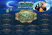 راهکارهای زندگی موفق در جزء سیزدهم قرآن کریم