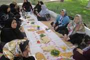 برگزاری  صبحانه سالم و مسابقه دارت در سالمندان  در شهرستان اسلامشهر