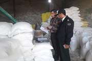 کشف  و توقیف کارگاه غیرمجاز بسته‌بندی آرد در چهاردانگه
