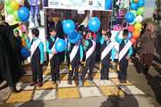 راهپیمایی دانش آموزان باهدف ترویج سبک زندگی سالم در شهرستان ری