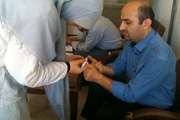 ارائه خدمات بهداشتی به کارمندان اداره‌های حسن‌آباد شهرستان ری در هفته دولت