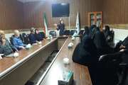 برگزاری کلاس آموزشی نحوه صحیح نشستن در سالمندان در شهرستان اسلامشهر 