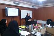 برگزاری جلسه آموزشی خود مراقبتی سازمانی به بهداشت یاران کارخانه‌ها توسط شبکه شهرری