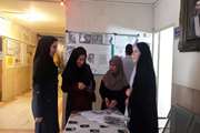 برپایی نمایشگاه عفاف و حجاب در شبکه بهداشت شهرستان ری