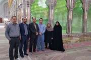تجدید میثاق کارکنان شبکه بهداشت شهرستان ری با بنیان‌گذار انقلاب اسلامی