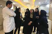 بازدید کارشناسان معاونت درمان از واحد بیماران بین الملل بیمارستان شریعتی