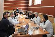 جلسه کمیته کنترل عفونت بیمارستان شریعتی برگزار شد