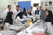 برگزاری بازدید مدیریتی از بخش آزمایشگاه بیمارستان شریعتی