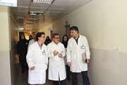 بازدید مدیریتی ایمنی بیمار از بخش پزشکی هسته‌ای بیمارستان شریعتی
