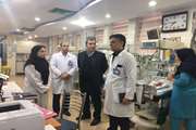 بازدید مدیریتی بخش‌های نوزادان و NICU بیمارستان شریعتی