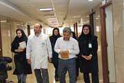 بازدید کارشناسان اداره اعتباربخشی دانشگاه از بخش‌ها واحده‌ای بیمارستان شریعتی