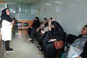 برگزاری کلاس آموزش روش‌های تغذیه با شیر مادر در بیمارستان شریعتی