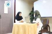برگزاری کارگاه مهارت های ارتباطی با عنوان' چگونگی آغاز جلسه مصاحبه ' در بیمارستان جامع بانوان آرش