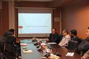     جلسه معاون مالی اداری دانشکده با کارشناسان در خصوص طرح تکریم ارباب رجوع
