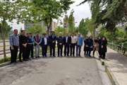 دیدار صمیمی معاون دانشجویی فرهنگی دانشگاه با کارکنان مدیریت تربیت بدنی