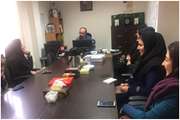 دیدار دانشجویان دانشکده فناوری های نوین پزشکی از آسایشگاه کهریزک