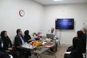 بازدید مسئولان مرکز مطالعات و توسعه آموزش دانشگاه از دفتر توسعه آموزش بیمارستان کودکان بهرامی