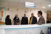 بازدید مشاور وزیر بهداشت و مدیرکل حوزه وزارتی وزارت بهداشت، درمان و آموزش پزشکی از بیمارستان بهرامی 