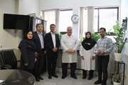 گرامیداشت روز روابط عمومی و تجلیل از مسئول روابط عمومی بیمارستان فوق تخصصی کودکان بهرامی 