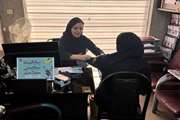 غربالگری و آموزش سلامت در بیمارستان بهارلو به مناسبت هفته سلامت بانوان