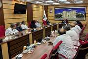 نشست مدیر گروه بیهوشی دانشگاه علوم پزشکی تهران با متخصصان بیهوشی بیمارستان بهارلو