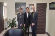 دیدار مدیر بیمارستان بهارلو با مدیرکل و مشاور خزانه‌داری شهرداری تهران