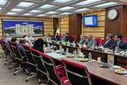 برگزاری جلسه شورای فنی و عمرانی دانشگاه علوم پزشکی تهران در بیمارستان بهارلو