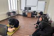 برگزاری جلسه آموزشی مبتنی بر شبیه ساز به دانشجوهای رزیدنت بیمارستان ضیائیان در مرکز شبیه سازی دانشگاه