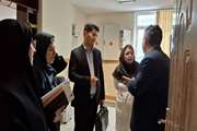 بازدید معاون مرکز بهداشت جنوب تهران از مرکز تخصصی رشد و تکامل کودک پرفسور مرندی